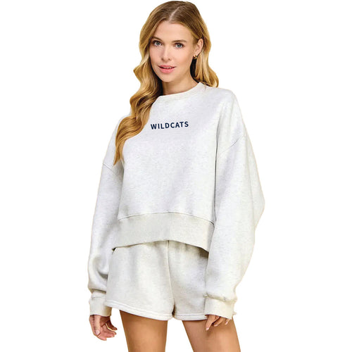 Ladies Fleece Shorts - Wildcats
