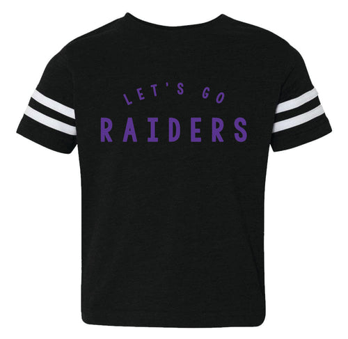 Let's Go Raiders Toddler Tee