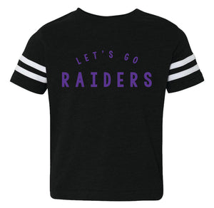 Let's Go Raiders Toddler Tee