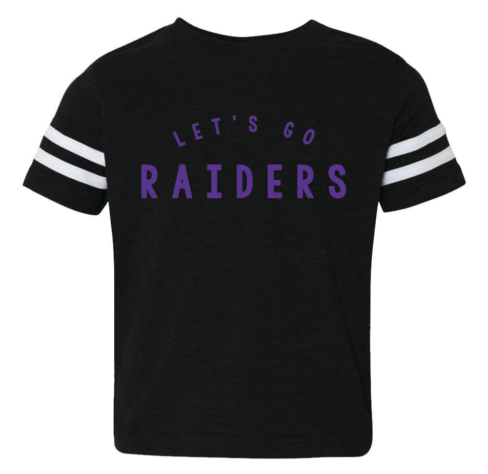 Let's Go Raiders Toddler Tee