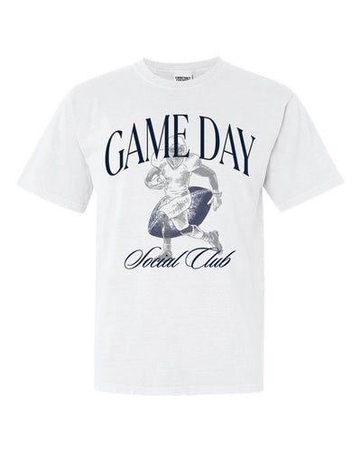 Navy Game Day Social Club Tee