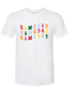 Colorful Game Day Tee