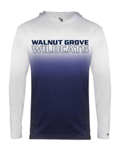 Walnut Grove Wildcats Youth Ombre Hoodie Tee