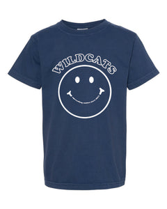 Youth Wildcats Smiley Tee