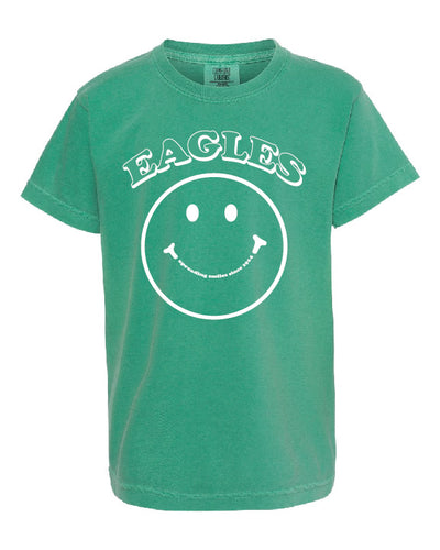 Youth Eagles Smiley Tee
