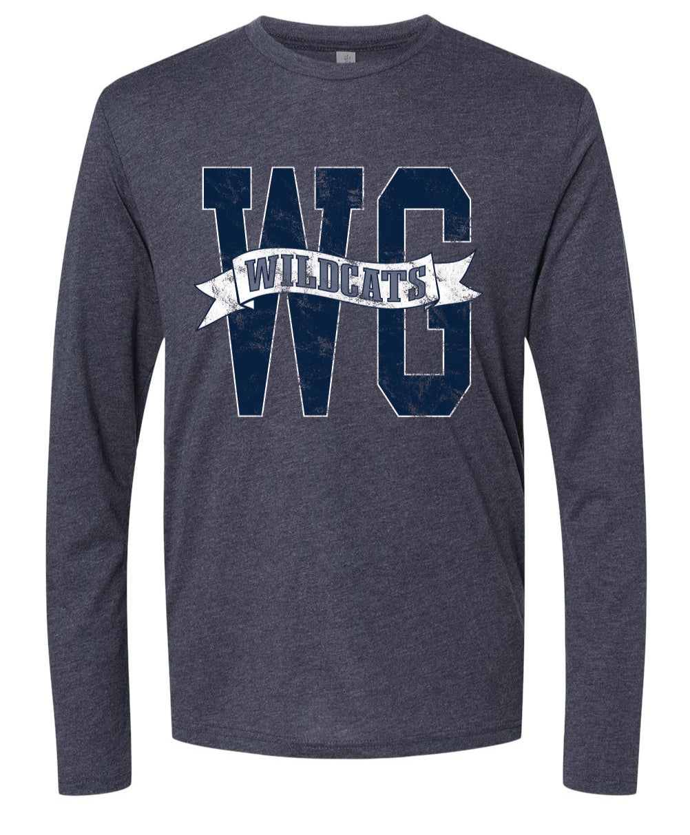 WG Vintage Banner Long Sleeve Tee