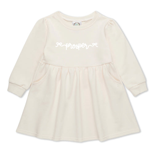 Prosper Baby Dress- Cream