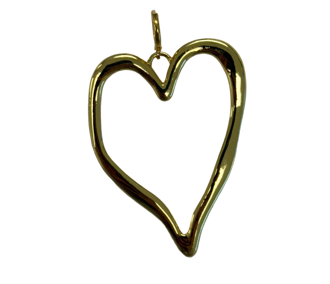 Jumbo Heart Charm
