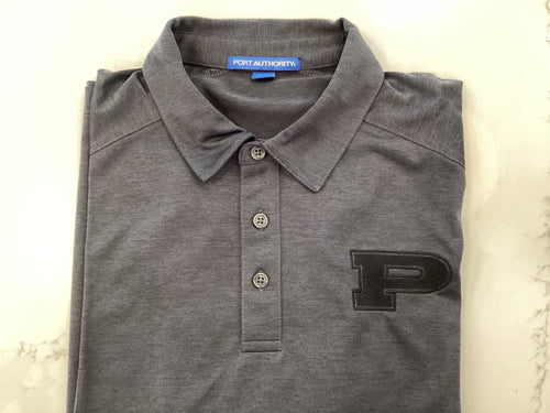 Prosper P Port Authority Polo- Grey