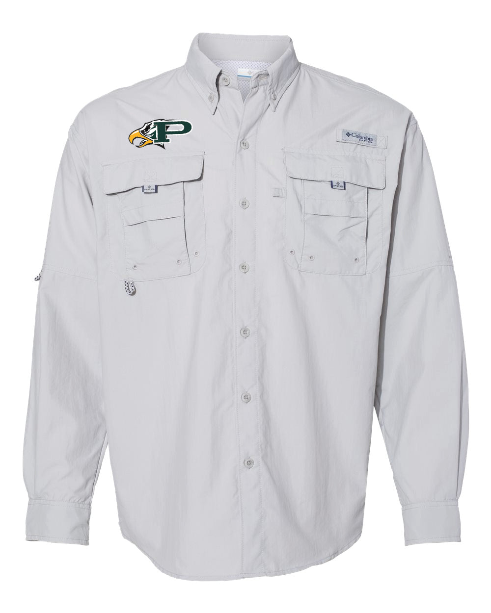 Grey Columbia Fishing Shirt