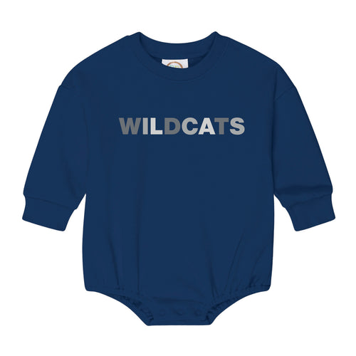 Baby Romper- Navy Wildcats