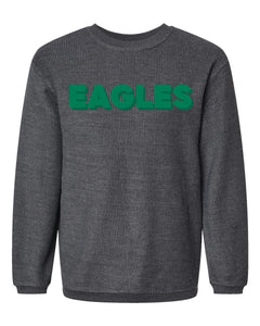 Eagles Corded Crewneck Sweatshirt