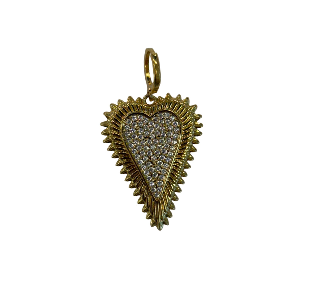 Zuri Heart Charm