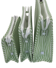 TRVL Roadie Pouch - Green Stripe