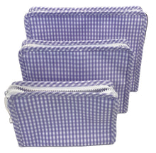 TRVL Roadie Pouch - Purple Gingham