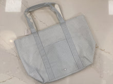TRVL Jumbo Tote - Blue Stripe