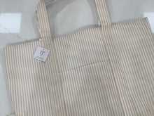 TRVL Jumbo Tote - Natural Stripe