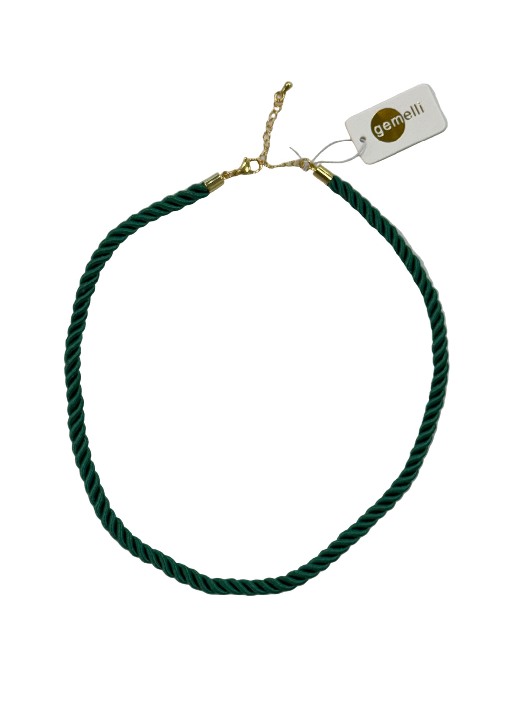 Green Cord Necklace