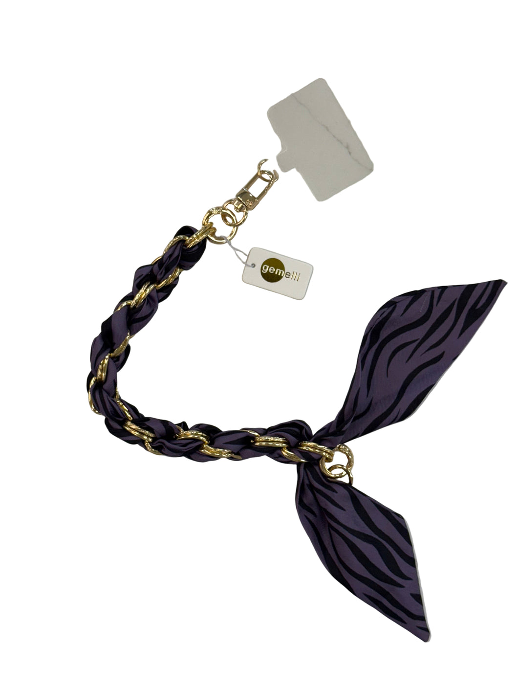 Purple Scarf Phone Chain