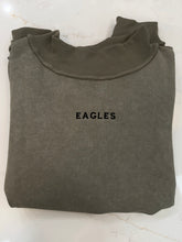 Eagles Embroidered Mock Neck