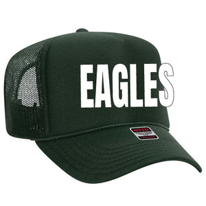 Eagles Green Foam Trucker Hat