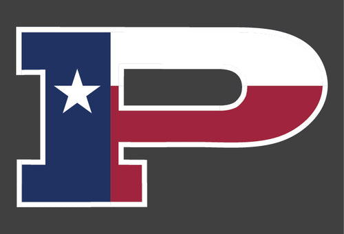 Texas Flag Prosper P Car Decal