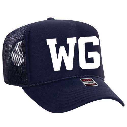 WG Navy Foam Trucker Hat
