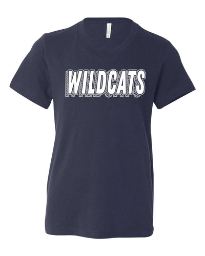 Wildcats Youth Striped Tee