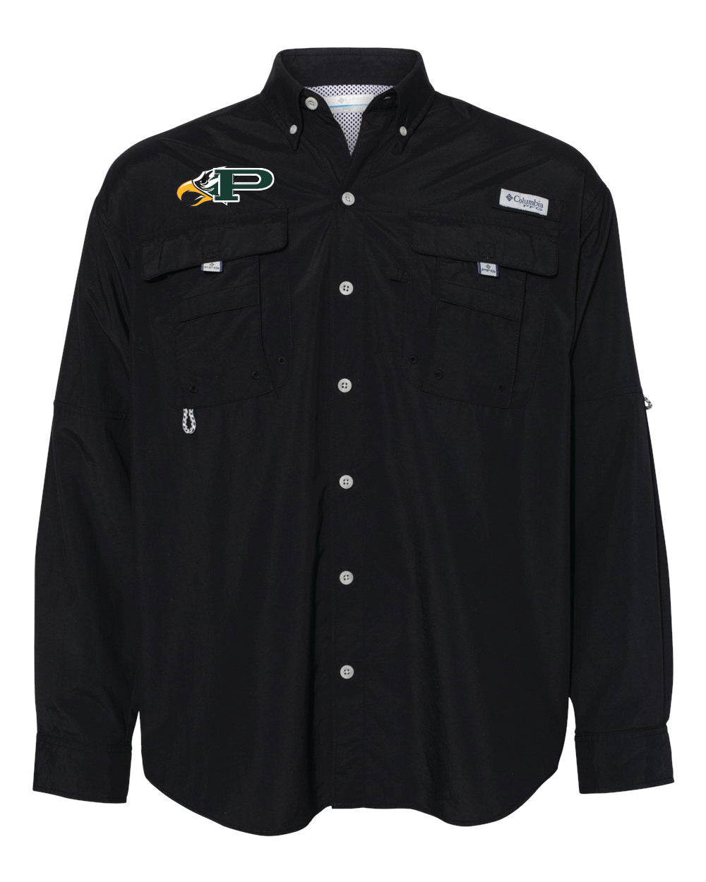 Black Prosper Columbia Fishing Shirt