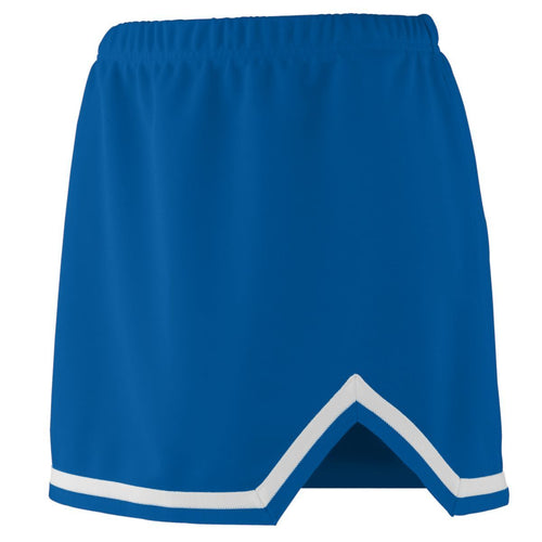 Blue Solid Cheer Skirt