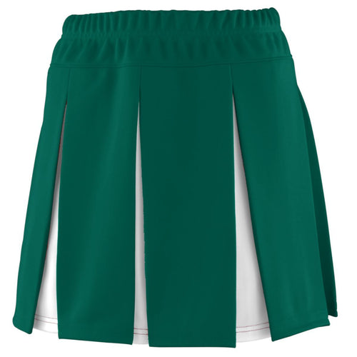 Green Pleated Cheer Skirt