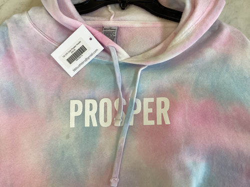TIE DYE Crop Prosper Hoodie